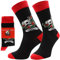 ChiliLifestyle Socks Motivsocken Tattoo You Größe 41-45 für Damen & Herren Totenkopf alltagstauglich atmungsaktiv nachhaltig produziert