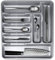 TIENDA EURASIA® Organizador de Cubiertos de Plástico - Diseño Sencillo y Funcional (Antracita, 7D - 42,5 x 39 x 4,5cm)
