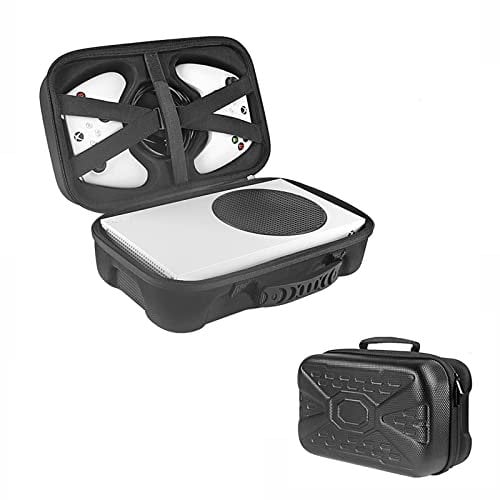 ZLiT Funda de EVA para mando de juegos Xbox Series S, funda protectora resistente al agua, funda de transporte para consola de juegos Xbox Series S y Gamepad