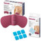 Beurer EM 50 Menstrual Relax, gegen Menstruationsschmerzen und Schmerzen aus Endometriose, TENS und Wärme-Funktion, mit wiederaufladbarem Akku, inkl. Nachkaufset bestehend aus 6 Gel Pads