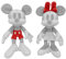 Simba 6315870125-Disney Mickey & Minnie Mouse 100 Jahre Collector-Set Future, 33cm Plüsch, limitierte Sammler-Edition, Geschenk-Box, Amazon exklusiv, Zertifikat & Seriennummer, für Erwachsene & Kinder