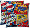 2 Stück, dekorativer quadratischer Kissenbezug, Kissenbezug, Heimdekoration, Dekoration für Sofa, Couch, Bett, Stuhl, Pop-Art