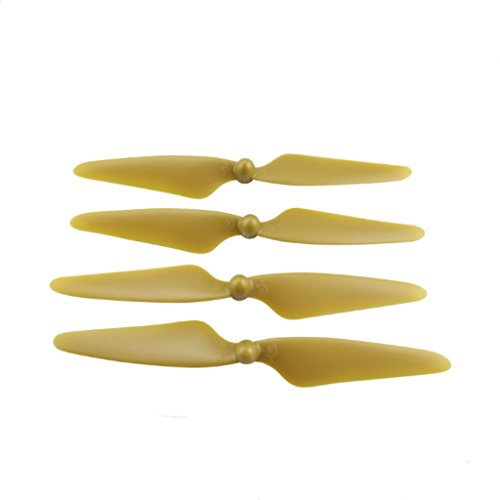 JoiJoy RC Drohne Propeller Requisiten Schützende CW CCW Motoren für Hubsan H501S, Gelb, 15 x 10 x 3 cm