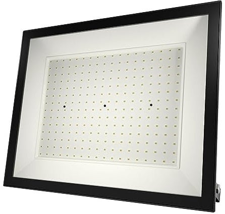 HOFTRONIC - LED Fluter Lumos - 200 Watt 20300 Lumen - 4000K Neutralweiß - Ersetzt 1000 Watt - 2 Jahre Garantie - LED Strahler außen Schwarz - IK05 Vandalismusschutz - Ultradünn