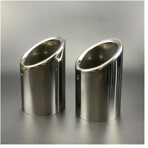 Auto Endrohre Für A-udi A6 C7 C8 2012 2013 2014 2015 2016 2017 2018 Auto Styling Auspuff Endrohr Schwanz Throat Dekoration Auspuffblenden Abdeckungen(1)