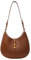 CXINLky Crossbody Bag Damen, Vintage Handtasche Schultertasche Y2K Half Moon Bag klein Hobo Bag Tasche Damen Umhängetasche-Braun