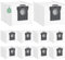 10 bolsas X40/X50 Ultra para aspiradoras Dreame X40/X50 Ultra/L10s Pro Ultra Heat /L40 Ultra /L10s Ultra Gen 2/Mova E30 Ultra/P50 Pro Ultra, 3,2 L de repuesto con gran capacidad