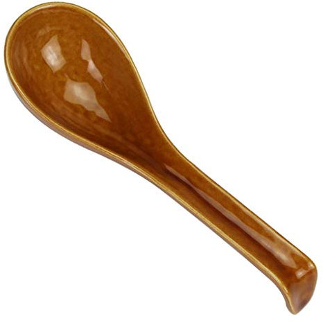 XDAWQP Tablespoons Japanese-Style Simple Ceramic Spoons for Household Use Serving Spoon