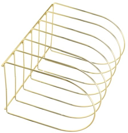 VILLFUL Fach Hat Rack Halterung für Caps und Mützen Stabiler und Vielseitiger Halter zur Aufbewahrung und Präsentation im Shop Wohnzimmer Tisch Goldfarben Langlebig und Praktisch