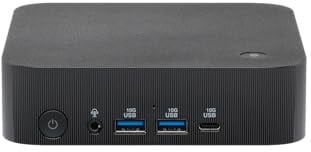 ASUS EXPERTCENTER PN54, Processore AMD Ryzen 5 220, Barebone, Nero | Mini PC con Scheda Grafica AMD Integrata, WiFi 7, Bluetooth 5.4, Senza Sistema Operativo