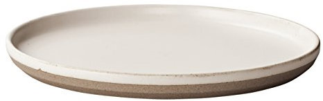 KINTO 29537 CLK-151 Teller, 7,9 Zoll (200 mm), weiß, mikrowellen- und spülmaschinenfest