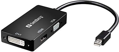 Sandberg Adapter MiniDP-HDMI DVI VGA