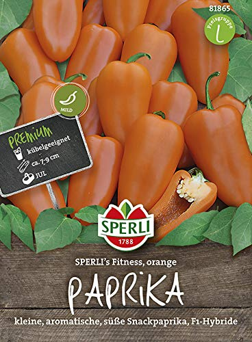 Paprika SPERLI´s Fitness Orange von Sperli-Samen [MHD 01/2019]