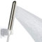 Pommeau de douche rond en cuivre massif de salle de bain pressurisé haute pression baguette de douche pulvérisateur finition nickel brossé