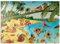Beachies - Jean-Jacques Loup - Cartoon Classics - Premium 1000 Teile Puzzle für Erwachsene
