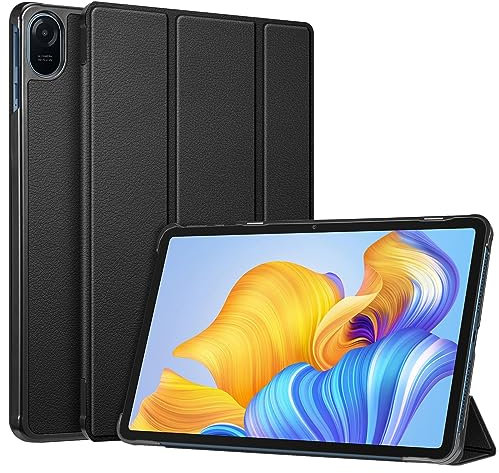 Fintie Case for Honor Pad 8 12 Inch 2022 - Ultra Slim Faux Leather Protective Cover with Stand Function for Honor Pad 8 12 Inch (HEY-W09) Tablet, Black