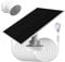 1 Pack, Upgraded, 6w Solar Panel with Charging Alert Breathing Light, Compatible with Google Nest Camera Outdoor & Indoor & 2nd Generation (Battery Version), Easy Install，IP66 Waterproof，4m Cable