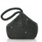BABEYOND Sac à main pour femme - Style années 1920 - Avec strass - Élégant - Accessoire de mariée, Noir , Taille unique, Élégant
