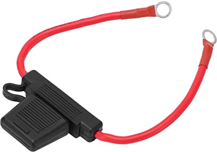 Sicherungshalter 8AWG Inline-Sicherungshalter 80A Inline Flachsicherung Wasserdicht Halter Flachsicherungshalter Wasserdichter Schutz für Stromkreise für 12-24V Fahrzeuge und Schiffe