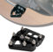 Runfarr Pedal Freno Trasero Moto,Punta Placa Plegable CNC para 125 150 250 300 450 500 501 TE TX TC FC FX FE SX SXF XC XCF EXC EXCF MC MCF Enduro Supermoto Dirt Bike Negro