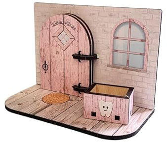 MADERCLIP Puerta mágica Ratoncito Pérez (Rosa)