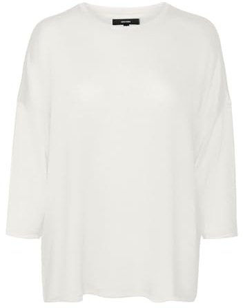 VERO MODA Damen Vmbrianna 3/4 Pullover Boo Rep Pullover