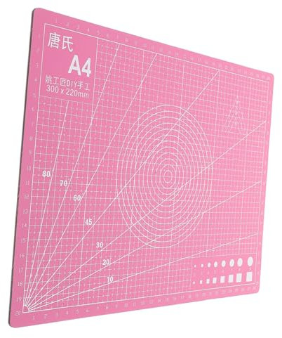 A4 Schneidematte für Bastelarbeiten und Gravurkunst, Doppelseitig aus Pvc