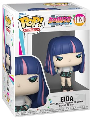 Funko POP! Animation: Boruto: Naruto Next Generations - Eida | Offizielles Anime Merch - Vinyl Sammelfigur als Regal Deko - Geschenkidee zum Geburtstag für Fans und Sammler