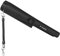 E-THOL Hand-Metalldetektor Pinpointer, mit LED-Blitzlicht, 360° Erfassungsbereich, inklusive Gürteltasche, Stahlring und Umhängeschnur, mit akustischen und Vibration(Schwarz)