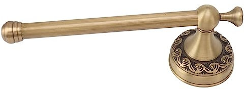 V Support mural en laiton pour papier toilette