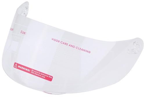 Klanata Visier Helmlinse Motorradspiegel Ersatz für AGV K1, K3, SV K5, K5-S Helme und 316 902 Agv K5 K3Sv Modell (Transparent)