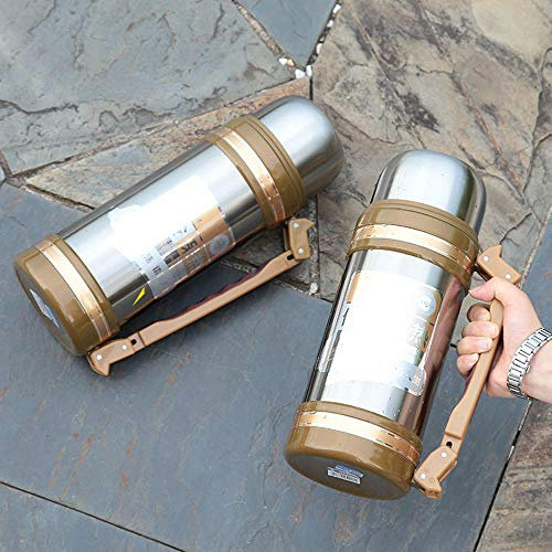 Botella de Agua Deportiva Personalizada de Acero Inoxidable 304 de Doble Capa con Aislamiento al vacío y Gran Capacidad