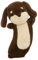40cm Kuscheltier Henry Dackel,Dackel Plüsch Langes Kissen Braun Hund Körper Kissen Tier Puppe,Hund Plüschtier Plüsch Spielzeug weich&waschbar Geschenk für Kinder Baby Mädchen Junge (40cm,Braun)