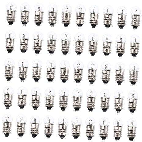 KONTONTY 50stücke Rundlicht Für Physik Experimente Leicht Tragbar Für Schüler Und Elektronik-projekte Hochwertiges Glasmaterial Kompatibel Mit Verschiedenen Stromwerkzeugen