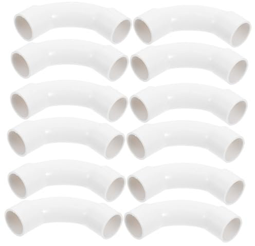 Hemobllo 25stücke Pvc-rohrbogenverschraubung Winkelstück Für Sichere Rohrverbindungen Anwendbar Drahtrohre Aus Flammhemmendem Pvc Gefertigt