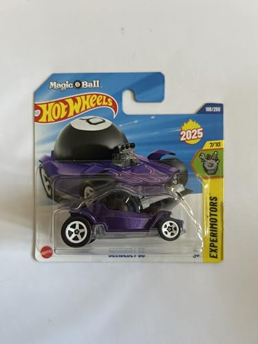 Hot Wheels 1:64 Scale Vehicle for Play or Display. Car Collection. Gift for Children. 2025 Model, Choose 1 Car (HYW39, 188/250 Decidedly Go)