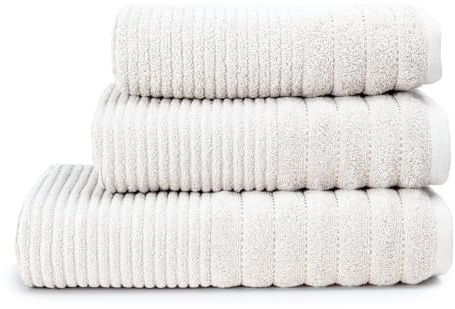 2-Pack Egyptian Cotton Bath Sheets - 650 GSM Luxury Large Bathroom Towels, Super Soft, Quick Dry & Highly Absorbent - Washable Bath Sheets for Spa, Gym & Home Use (90x140 cm) - White