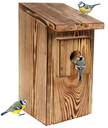 Creative Home Caja Nido Flameada - Caja Nido para Aves en Exteriores