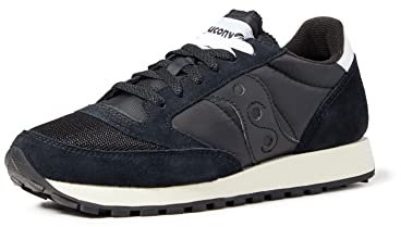 Saucony Jazz Original Vintage, Sneaker Donna, Nero, 38 EU