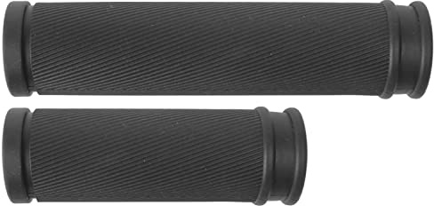 M-Wave Unisex-Erwachsene Mw-Grip-sf Fahrradgriffe, Schwarz, 85/130 mm