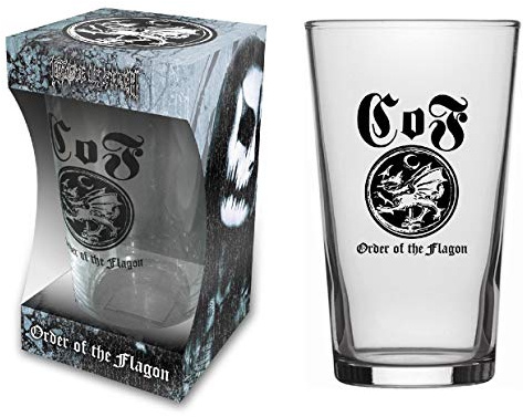 Cradle of Filth Beer Glass # 1 Order of The Flagon Pint 570 ml