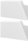 LED Mall Home Profilo in Duropolimero per Strisce Strip LED da Soffitto | Pannello Verniciabile per Illuminazione Soffusa Greche Decorative (2 Pezzi - 100x6x37.5 cm)