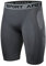 AMZSPORT Herren Kompressionsshorts, Kurze Kompressionshosen Radlerhose Schnelltrocknende Sporthose Funktionsunterwäsche, Grau M