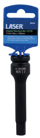 Laser Tools 8234 Impact Socket Bit 1/2 D 11mm