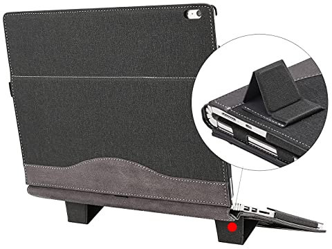 Laptop-Schutzhülle für Microsoft Surface Book 3 15 Zoll / Surface Book 2 15 Zoll, PU-Leder, abnehmbare 2-in-1-Hülle mit Tastaturständer (für Surface Book 15 Zoll)