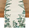 Artoid Mode Eukalyptus Sommer Tischläufer, Küche Esstisch Dekoration für drinnen und draußen Urlaub Party Wohnzimmer Dekor 40 x 240 cm