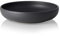 ROCKZZERO 6 Pastateller im Set - Steingut, spülmaschinenfest und temperaturbeständig - Bowls aus umweltfreundlichen Rohstoffen - Schwarz - 22 cm Durchmesser - 5 cm Höhe - 750 ml