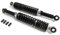310mm Stoßdämpfer Set in Schwarz, 5-fach Verstellbar passend für Zündapp GTS KS C, Hercules Prima M 2 3 4 5 S, Kreidler Simson Schwalbe KR51, Puch Maxi X30 X50 – Hydraulisch gefedert