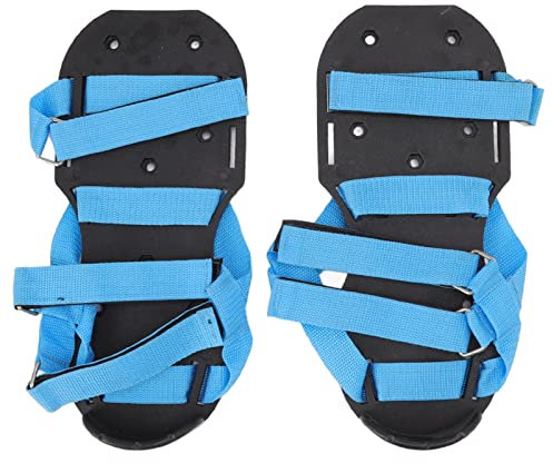 Rasenbelüfter-Schuhe, Manuelle Rasenvertikutierer-Schuhe mit Haken und Riemen, Strapazierfähige, Verstellbare Spike-Belüftungsschuhe, Bodenbelüfter-Werkzeug Zum Belüften von Terrassengärten