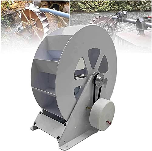 Generador de rueda de agua de baja velocidad 50W/100W, Micro Turbina Hidroeléctrica Generador para el Hogar Iluminación Exterior Generación de Energía Equipo Hidro Turbina de Agua Generador ,100W